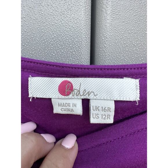 Boden Purple and Pink Maxi Dress - Picture 16 of 16